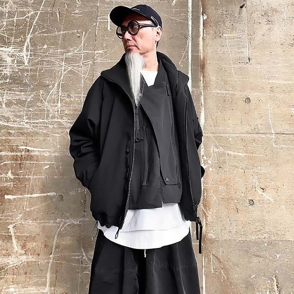 ほぼ連日 9th-“EXP-DLC” Short Kimono Jacketを着用している私しです