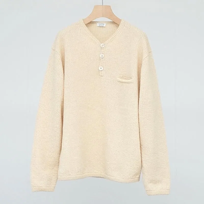 MAATEE&SONS 強撚SHETラーベンニット 2025AW 締めくくりのニット。MAATEE&SONS「強撚SHET ラーベン」が到着