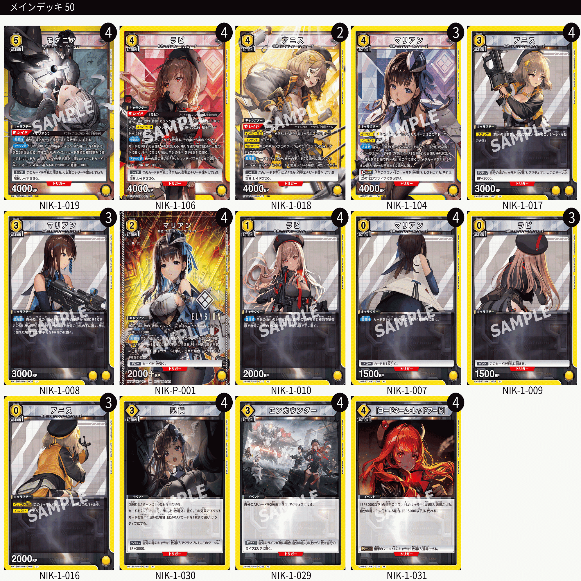 ユニオンアリーナ：NIKKE OBC 奪還に向けた環境考察】｜SGRD