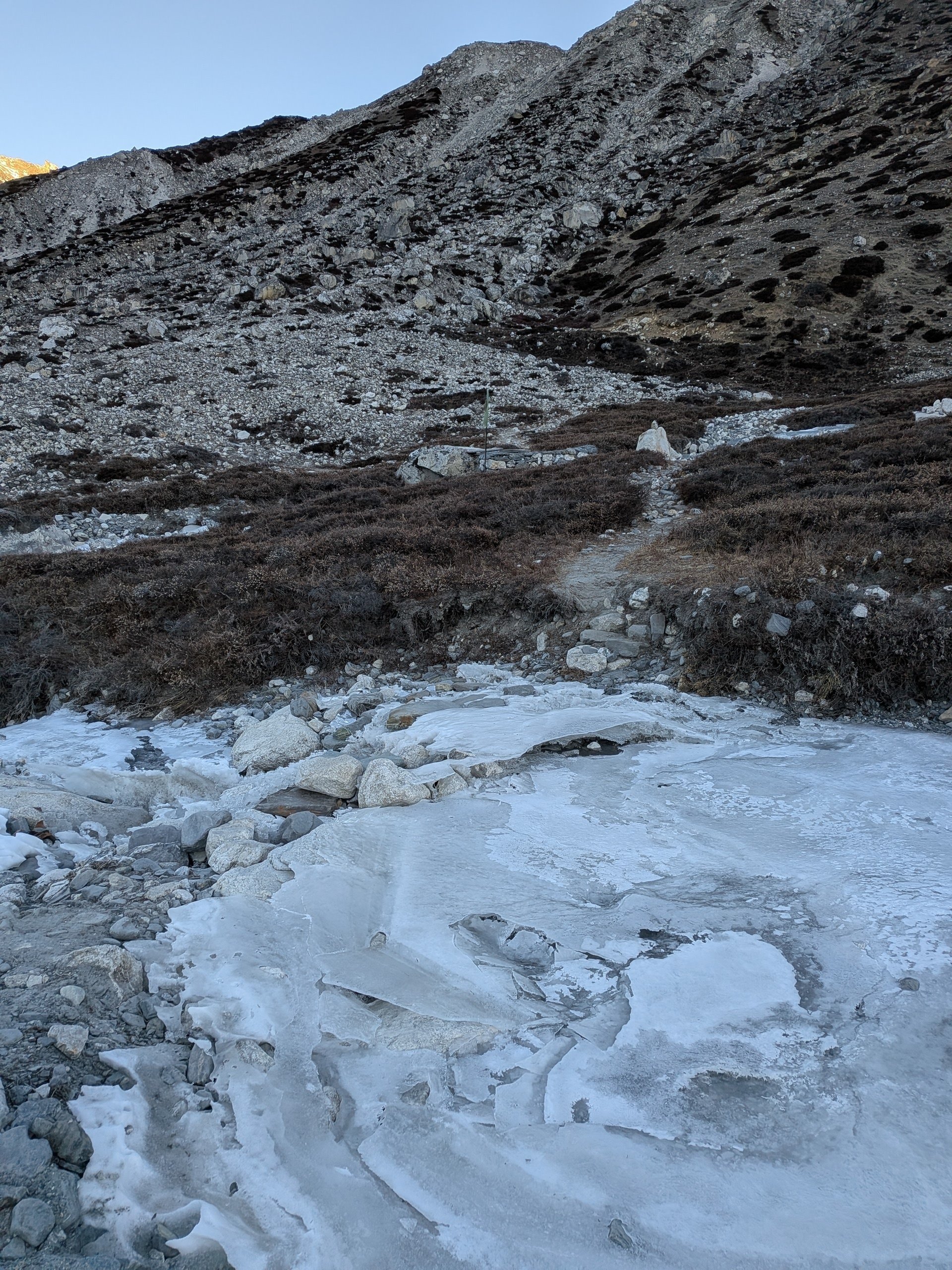 旅と山 ネパール⑬ チュクン〜コンマラパス（標高5535m）〜ロブチェ