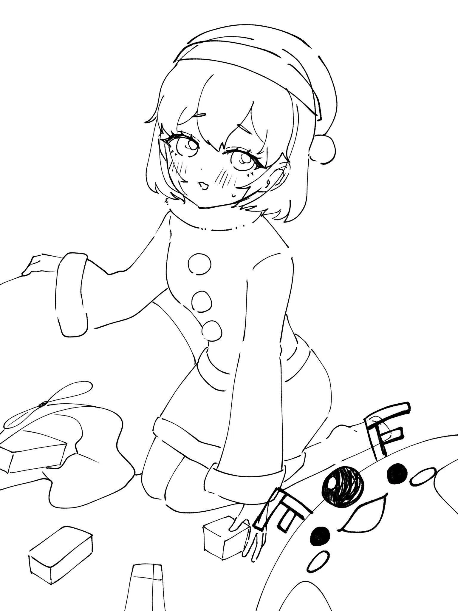 公式キャラクターを擬人化したファンアートを勝手に描いていくぞ2025