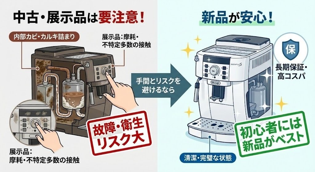 デロンギ マグニフィカSの最安値はどこ？安く買う方法と「実質半額」で