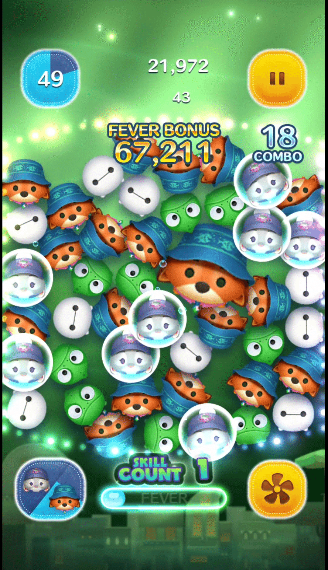 2025年中にツムツムプレボ完売を目指すnote 429日目 「ジュディ＆ニック」の簡単なプレイ方法｜パンダさんのアルバイト