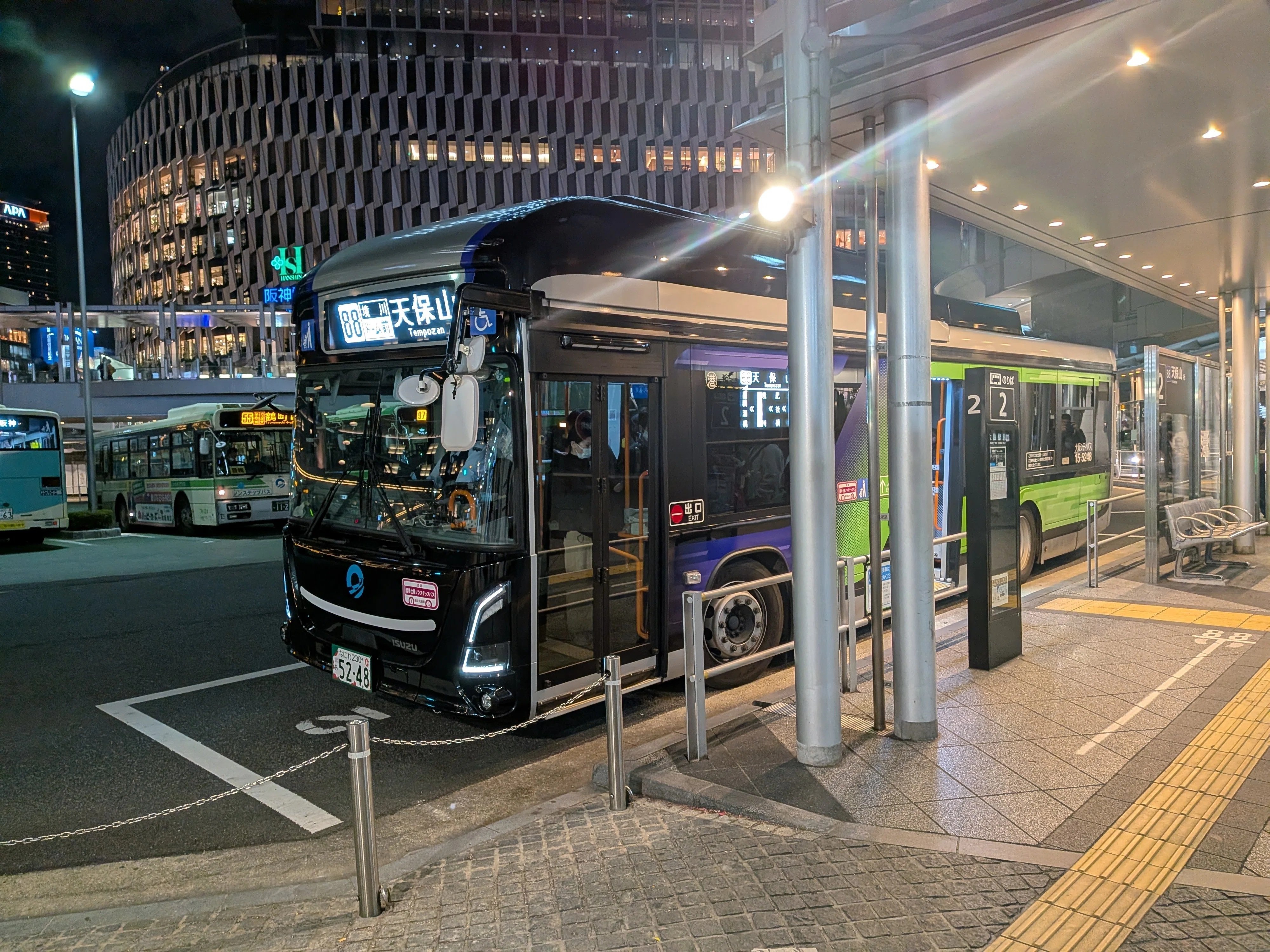 大阪シティバス】万博輸送で活躍した日本製EVバスが一般路線へ｜全国