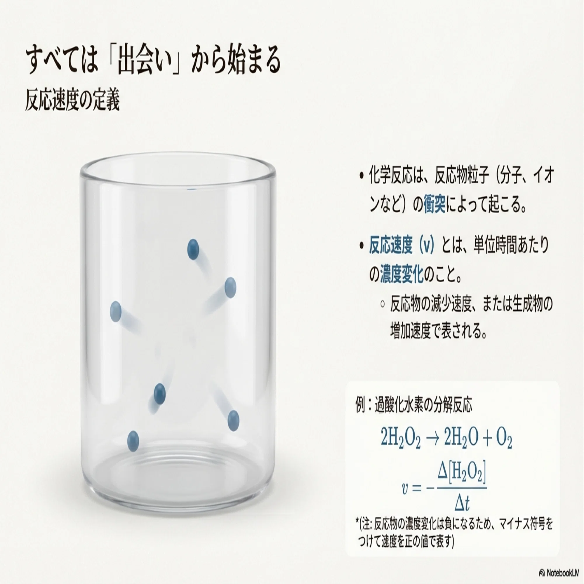 化学：反応速度｜Tsuyoshi Hayakawa