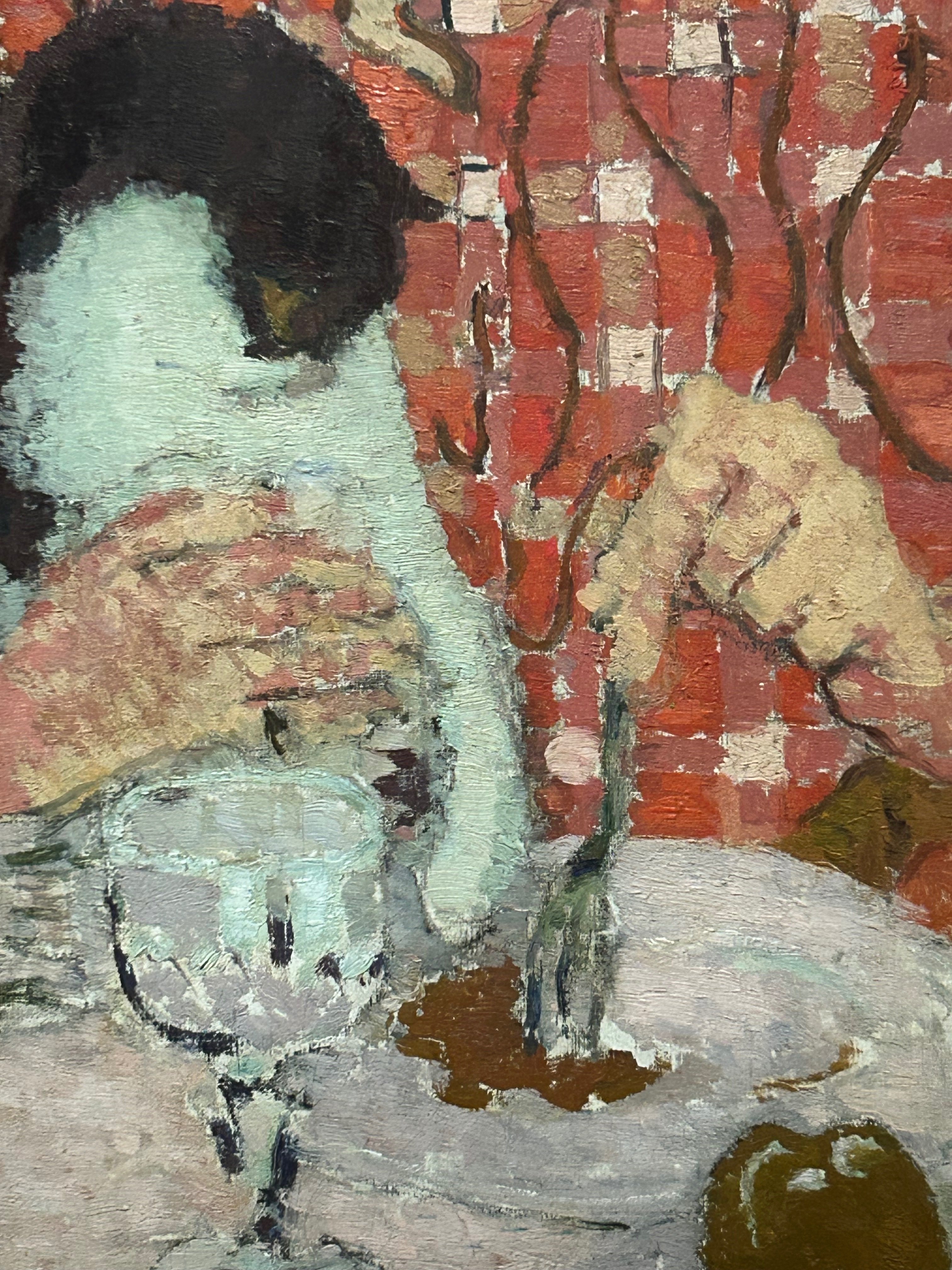 子供のためのオルセー美術館(232)お気に入りは猫とチェックの柄