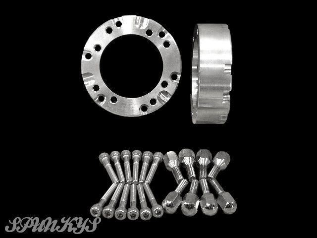 ホンダジャイロ マルチホイールスペーサー４０ｍｍ ナット付 4穴変換 ホンダ ジャイロ用】マルチホイールスペーサー40mm｜TA02ジャイロ