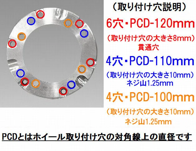 ホンダ ジャイロ用】マルチホイールスペーサー40mm｜TA02ジャイロ