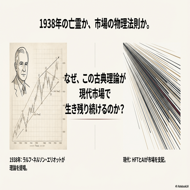 深堀り》エリオット波動は「オカルト」か「物理法則」か？——AI・アルゴリズム時代に再評価されるフラクタル市場理論の正体 （Is Elliott  Wave an 