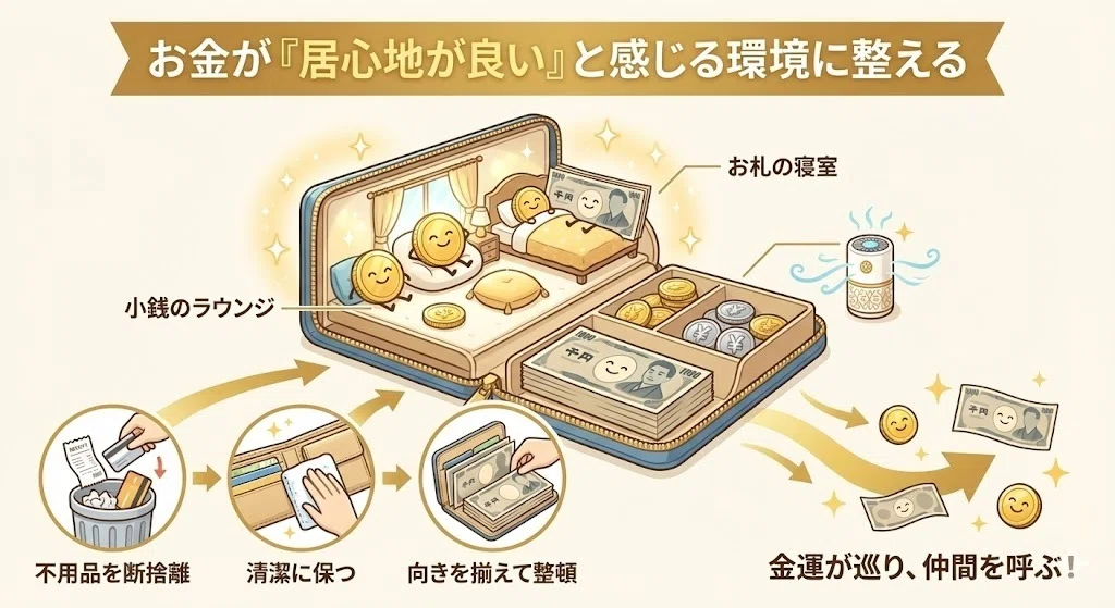 金運アップする財布の6つの法則とは?色・形・中身・寿命を有名風水師・紫月香帆が解説!|cocoloni占い館