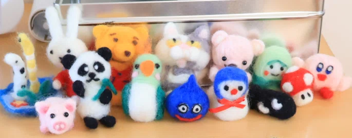 こあえの羊毛フェルト作品展｜こあえ