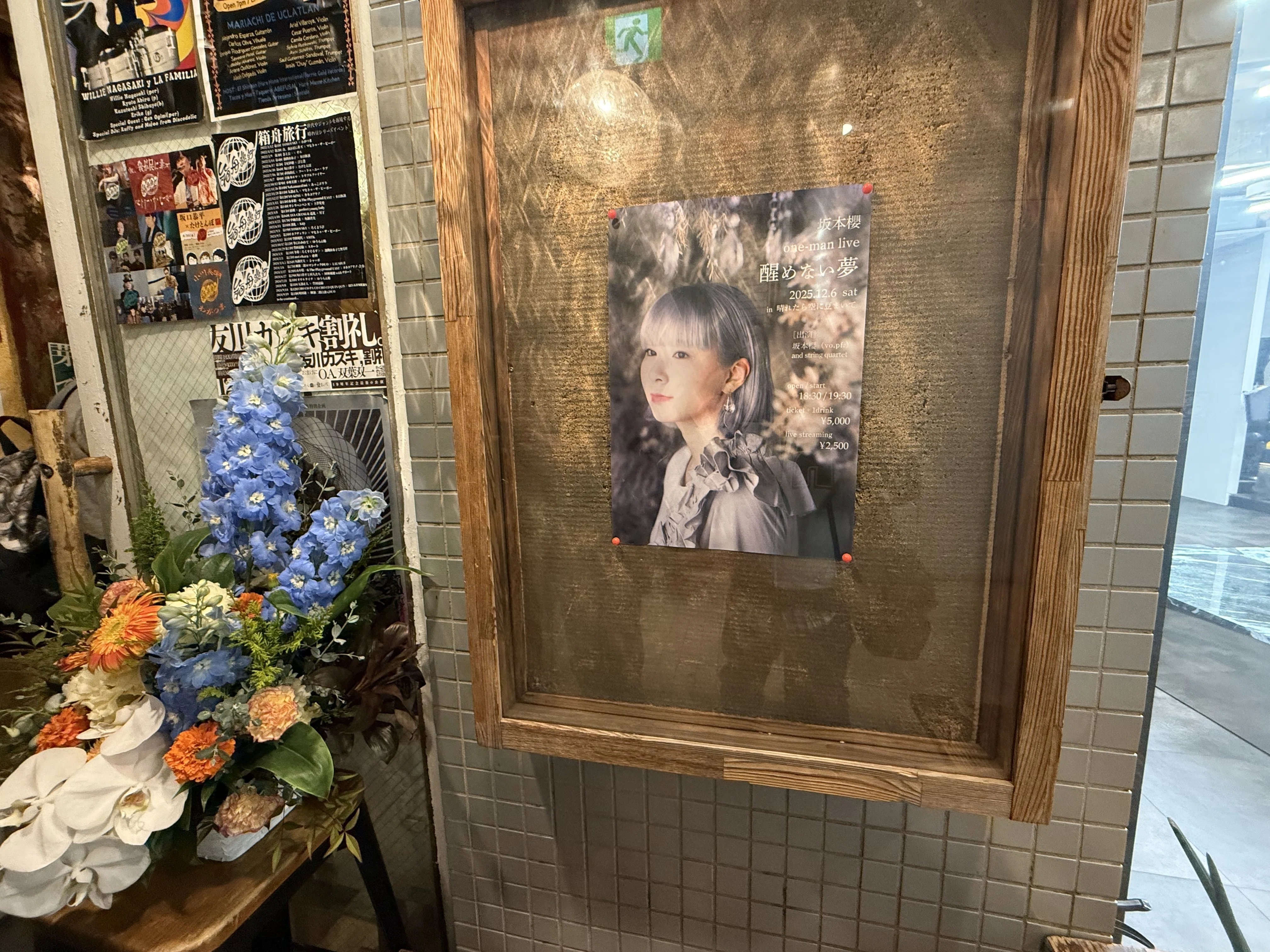 シンガーソングライター 坂本櫻さんワンマンライブ「醒めない夢
