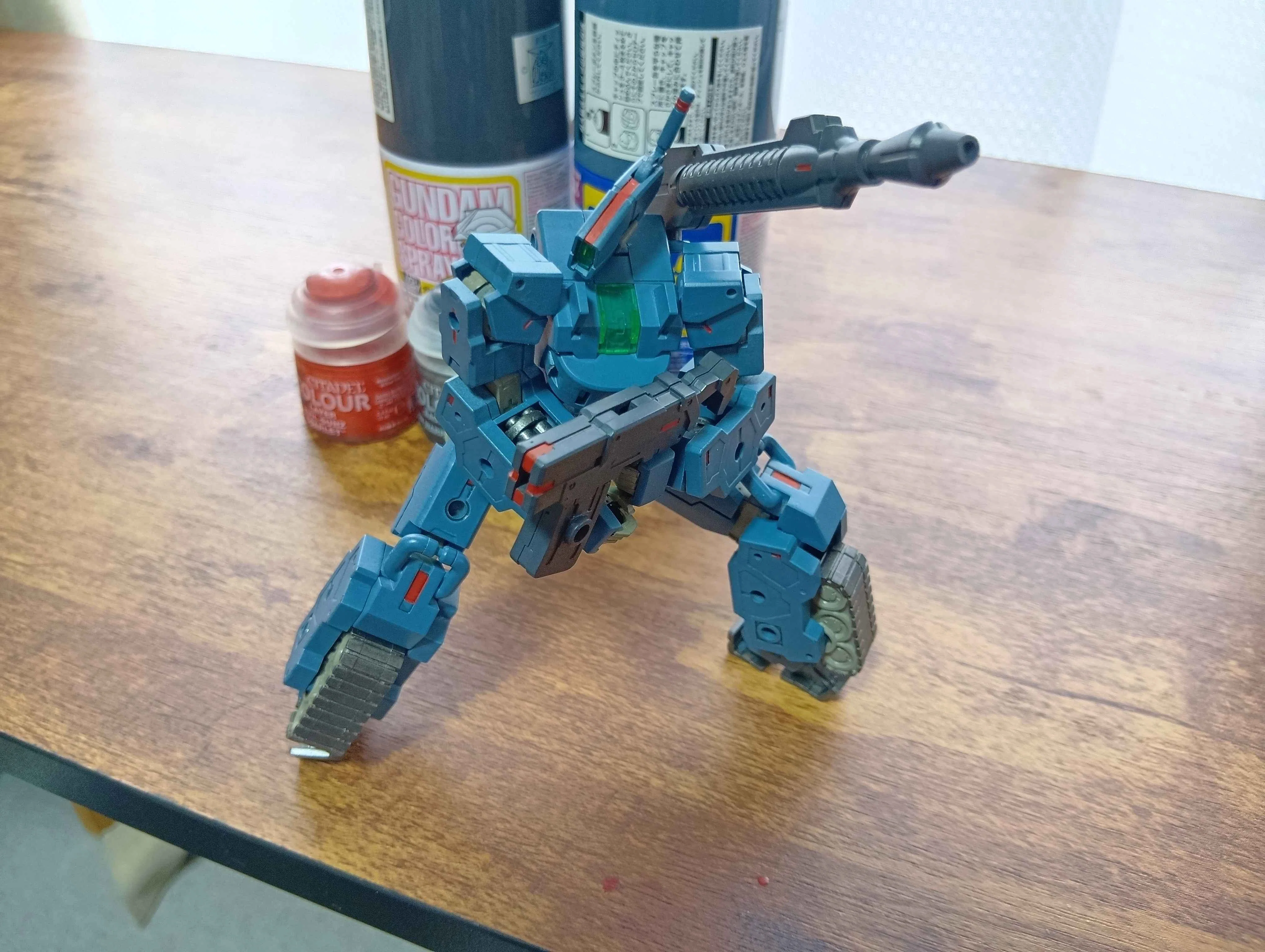 プラモ】30MM 1/144 エグザビークル(小型可変機Ver.)をパーツちょい