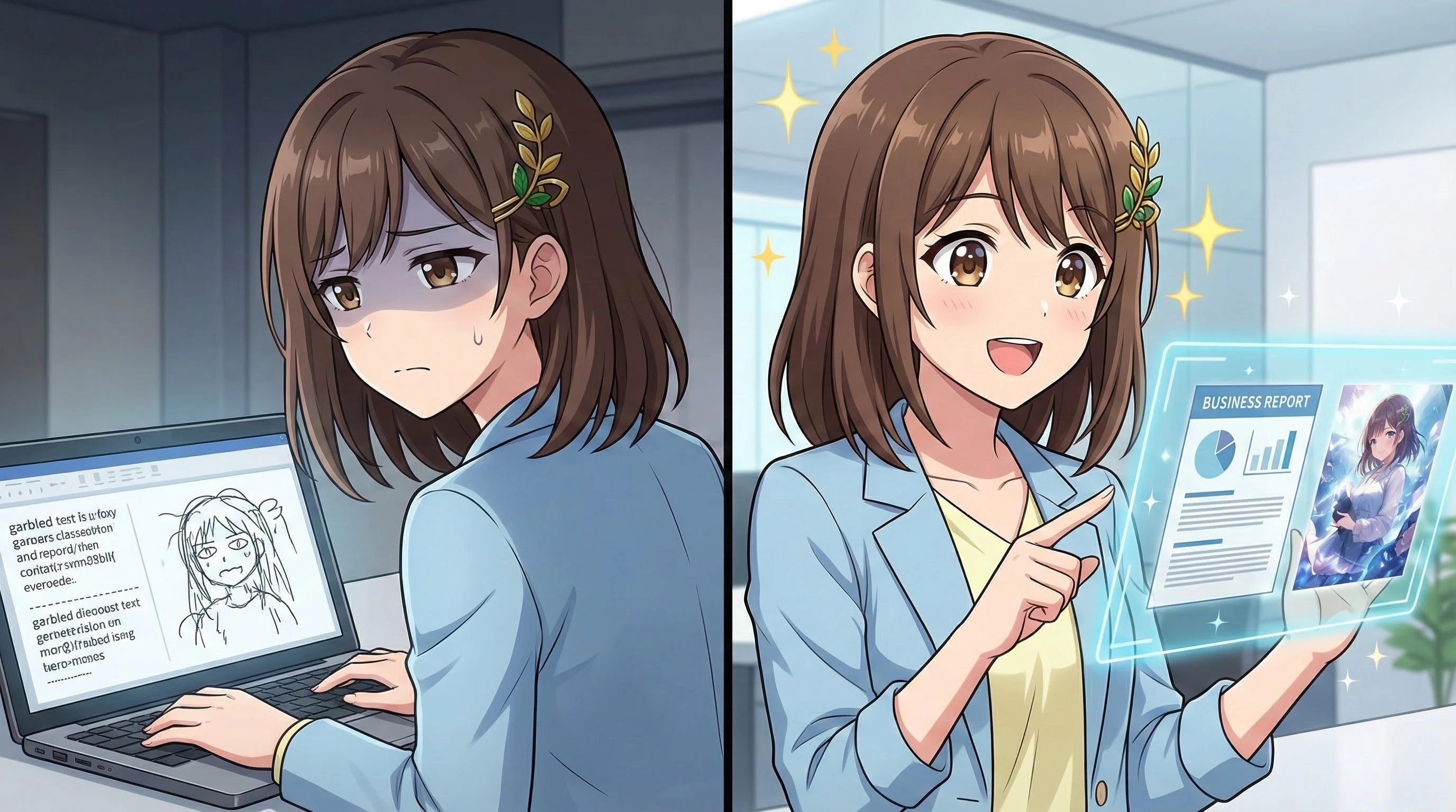 にこ様　まとめ専用ページ AI Experiment] AI responses change dramatically. The 'Two Magic