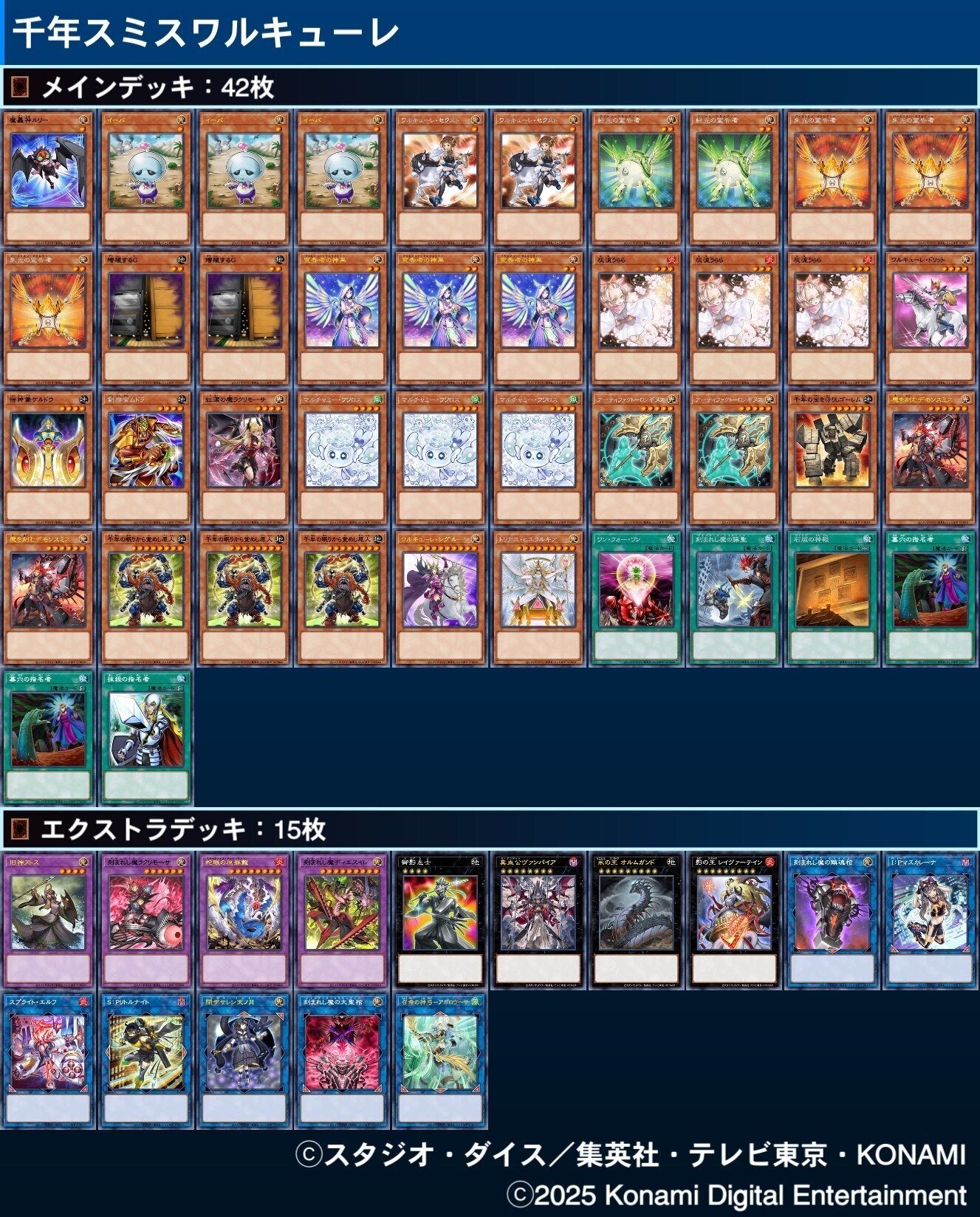 遊戯王MD】2025年8月-12月 デッキまとめ｜クラミドモナス