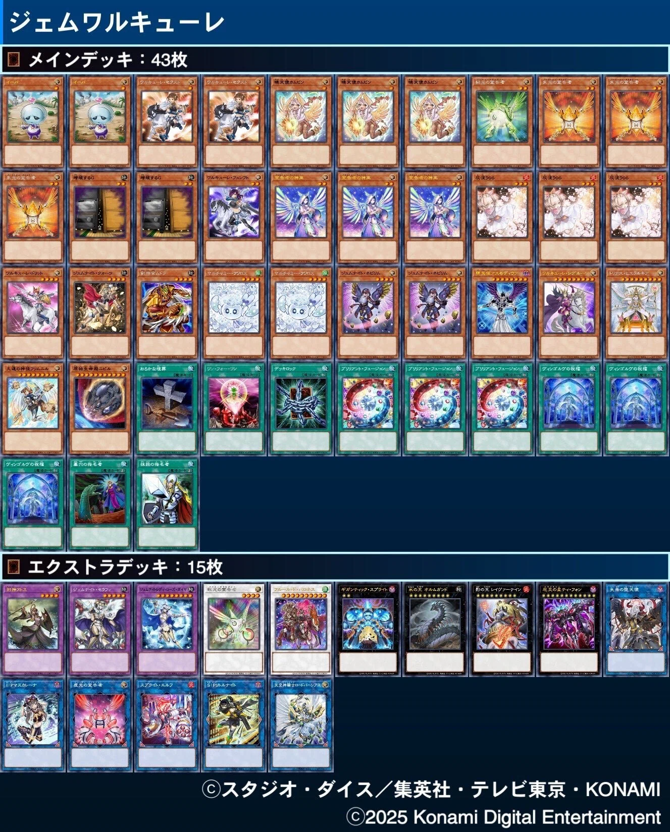 遊戯王MD】2025年8月-12月 デッキまとめ｜クラミドモナス