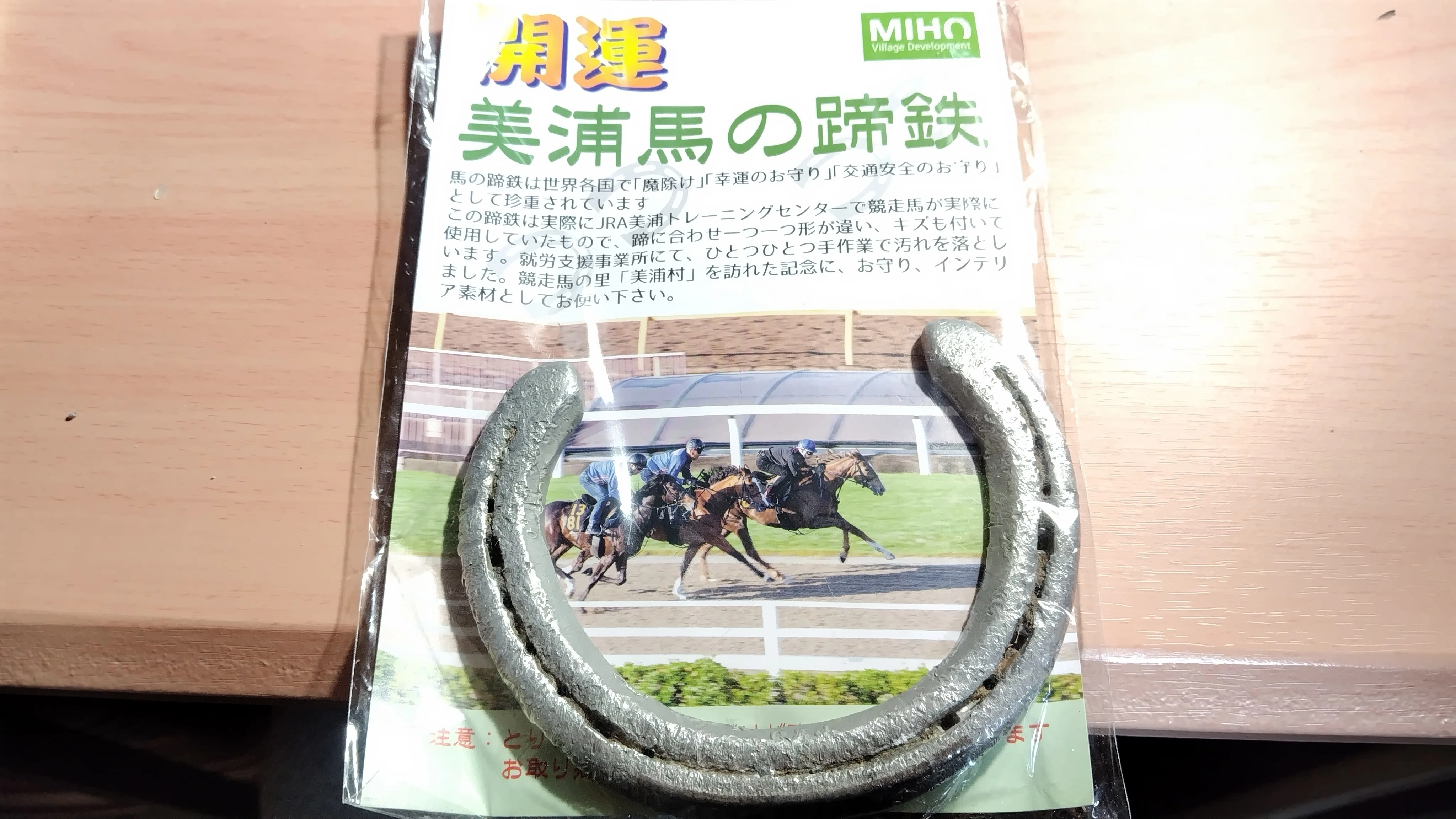 車の中から蹄鉄が出てきた。｜荒間大輔（あらま・だいすけ）