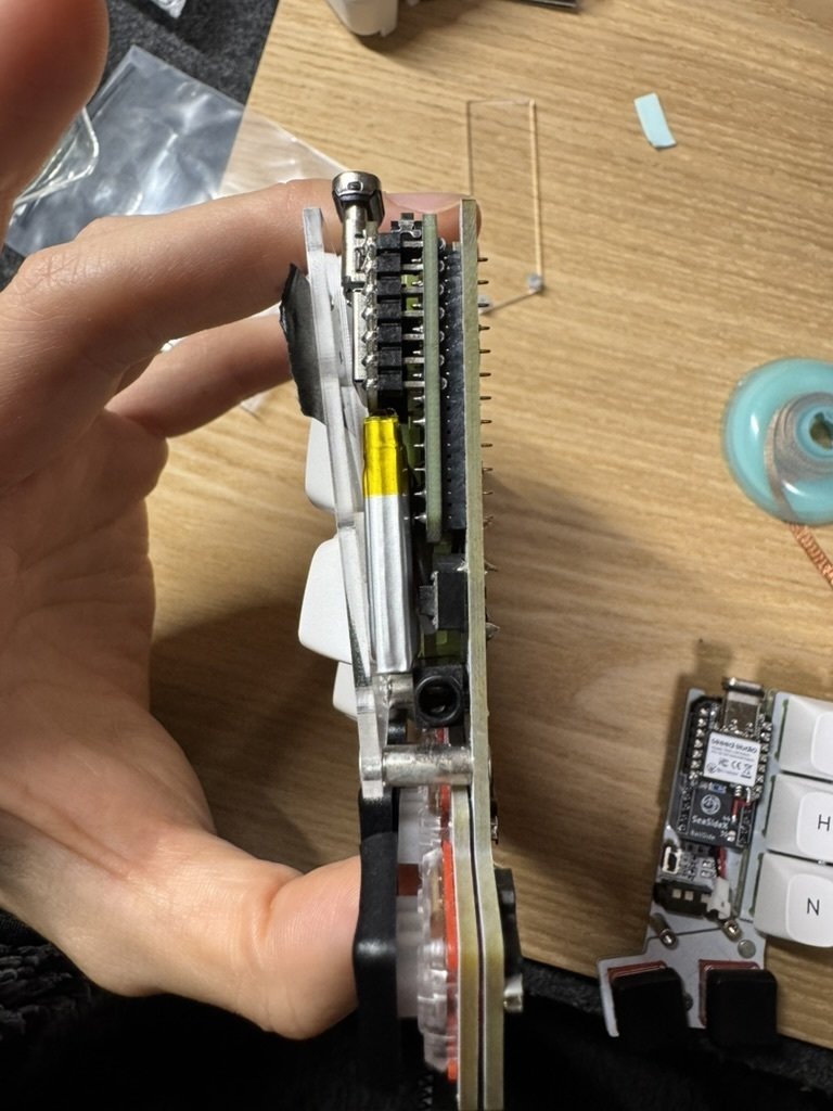 SeaSideX【Keyball無線化キット】 中古 keyball39無線化キット「SeaSide39」ビルドログ｜kazy