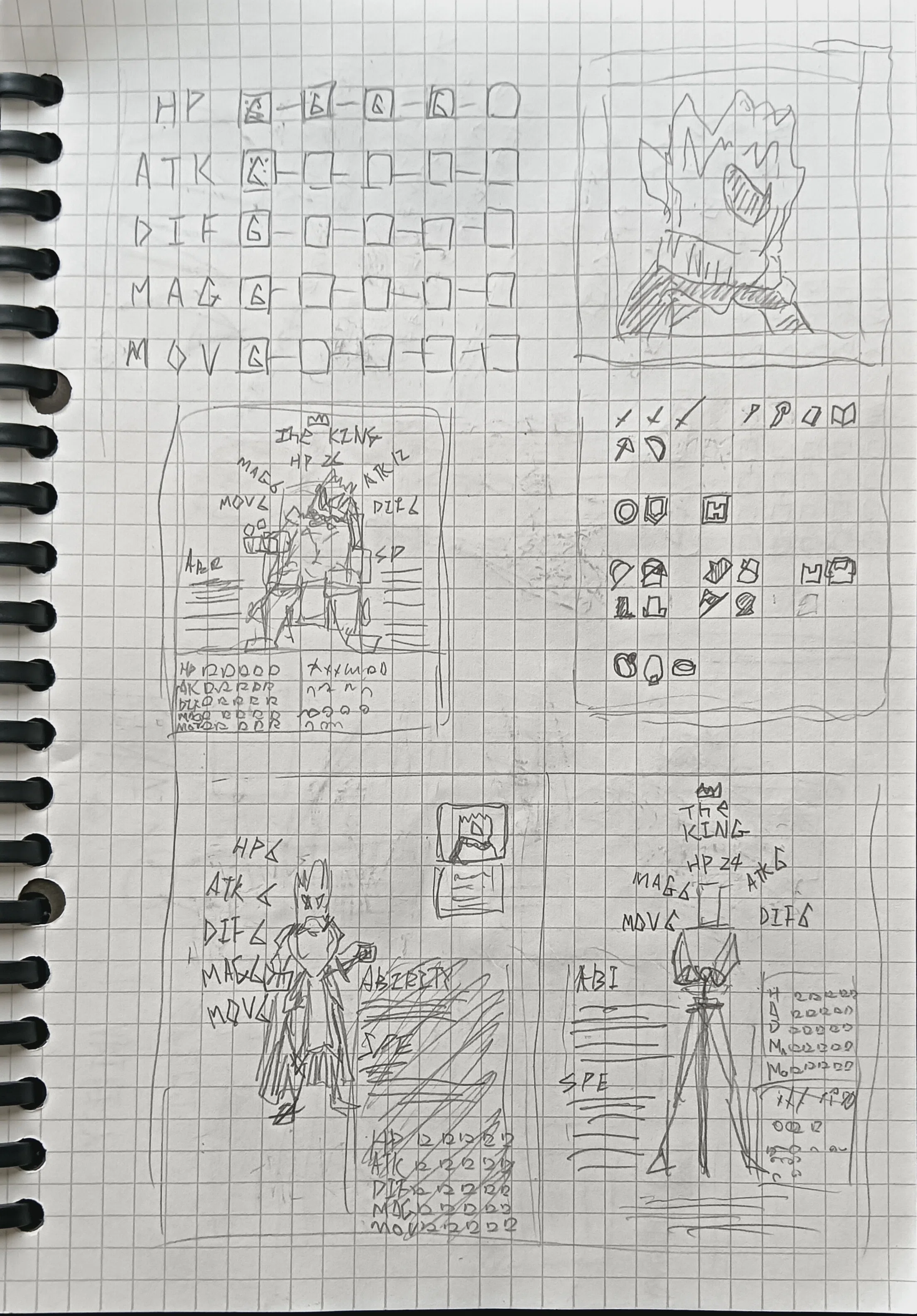 本格的に攻略本の1ページを作るぞ！～ラフ編～ 【架空の攻略本を作る
