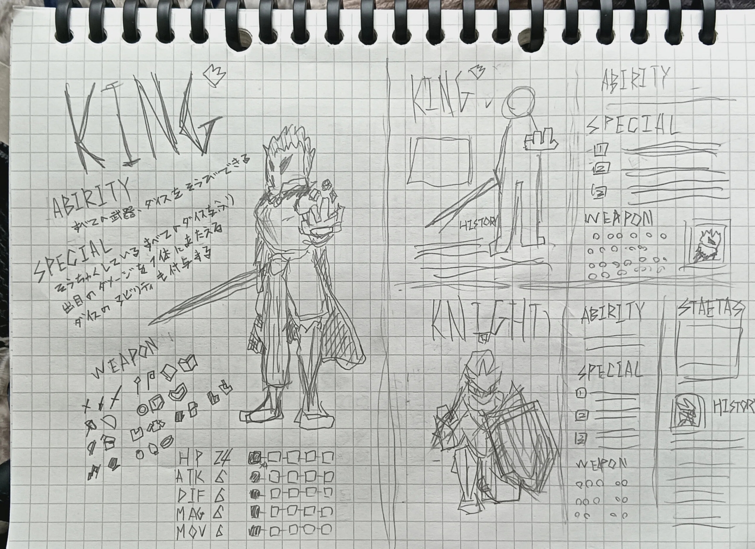 本格的に攻略本の1ページを作るぞ！～ラフ編～ 【架空の攻略本を作る