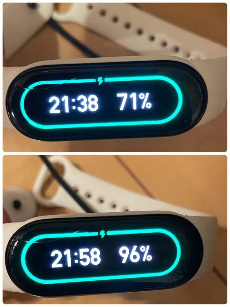 スマートウォッチは入浴時に充電