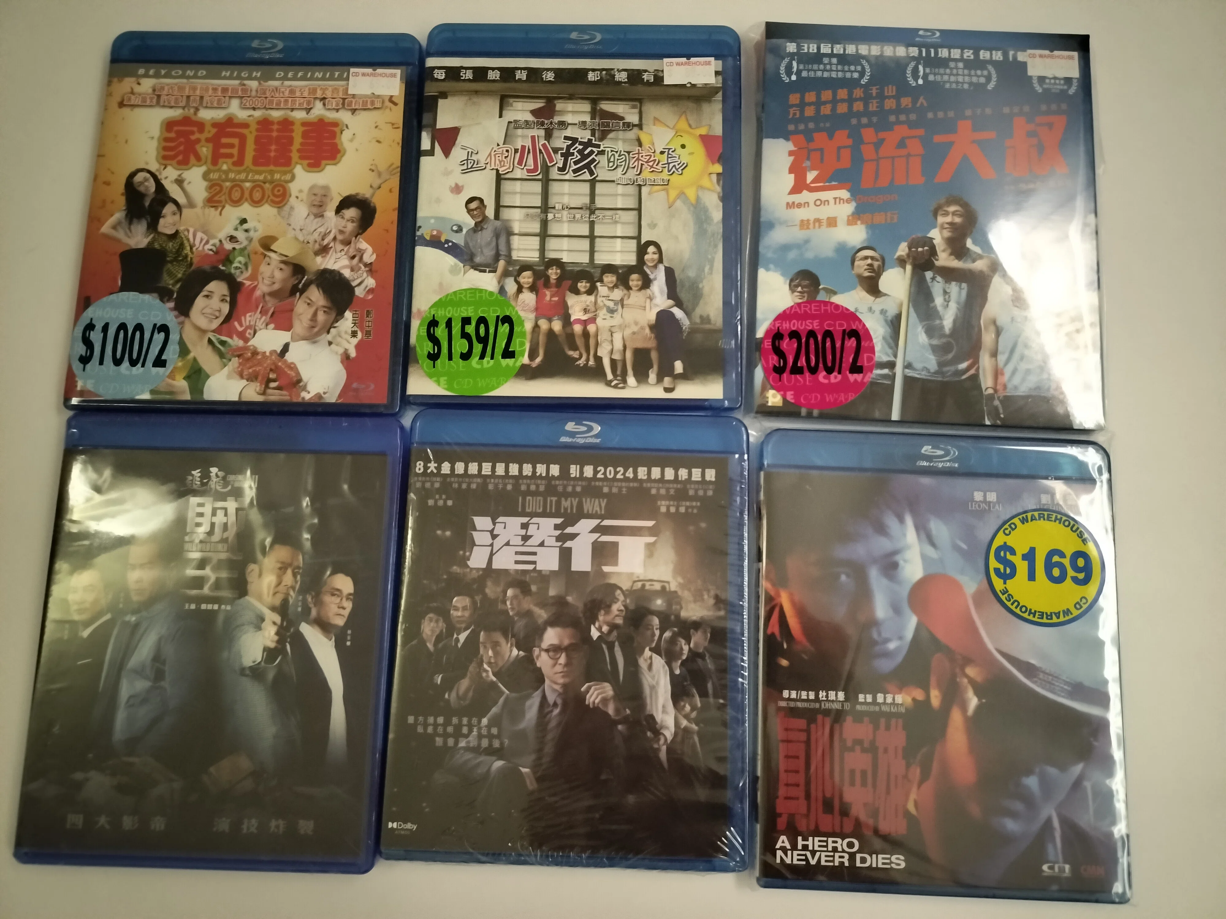 2025年10月@香港映画オタ活購入品｜ターキー