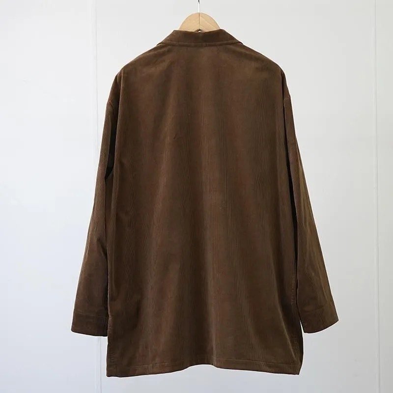 細畝コーデュロイの軽やかなカバーオール。【2025 A/W】【cale カル