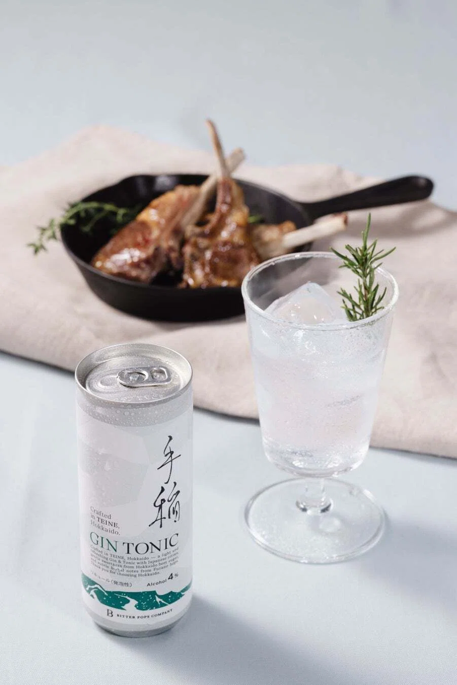 八王子蒸溜所の技が北海道発商品に結実 地名冠した缶カクテル「手稲GIN