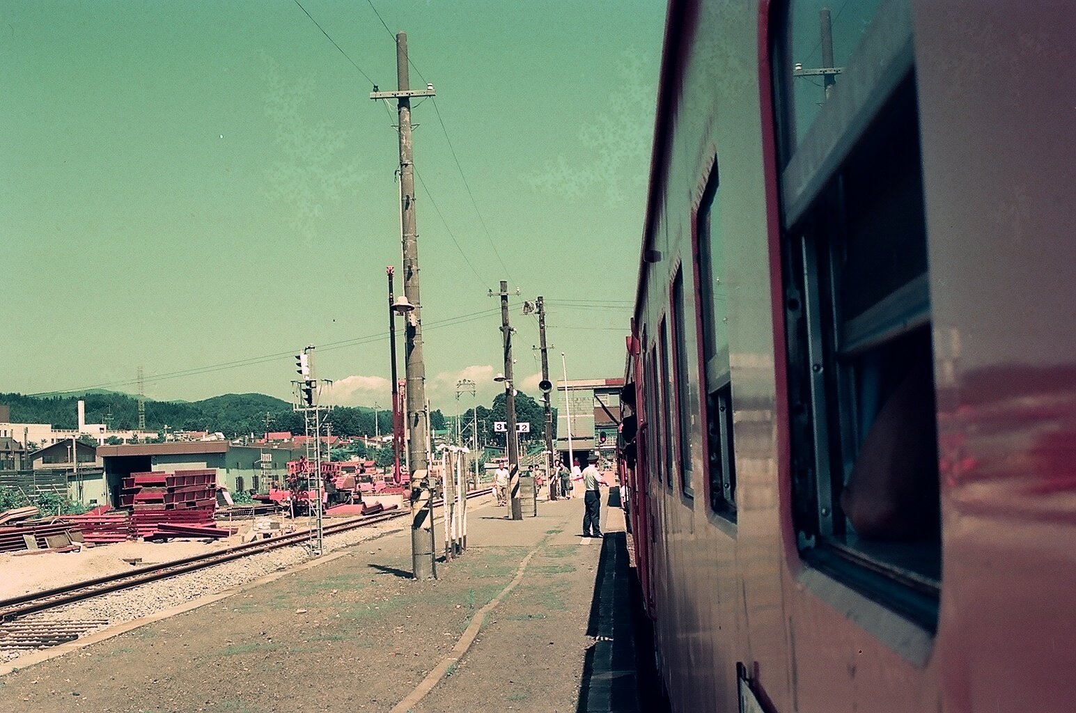㉝本州の飛地のような城下町 〜松前線（1986年8月）｜雨男