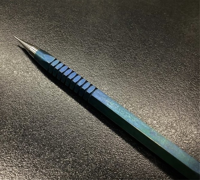 文房具紹介③】廣瀬鐵筆堂 カスタムPG5・アルミ六角軸｜結雨（orbit）