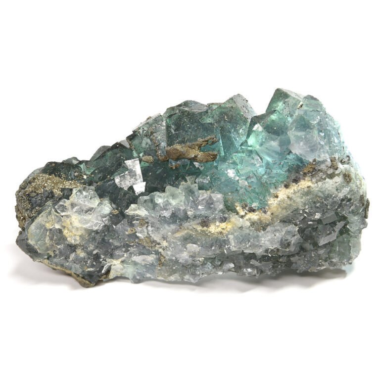 星空と宝箱の共演。ナイジェリア産「パイライト・オン・フローライト