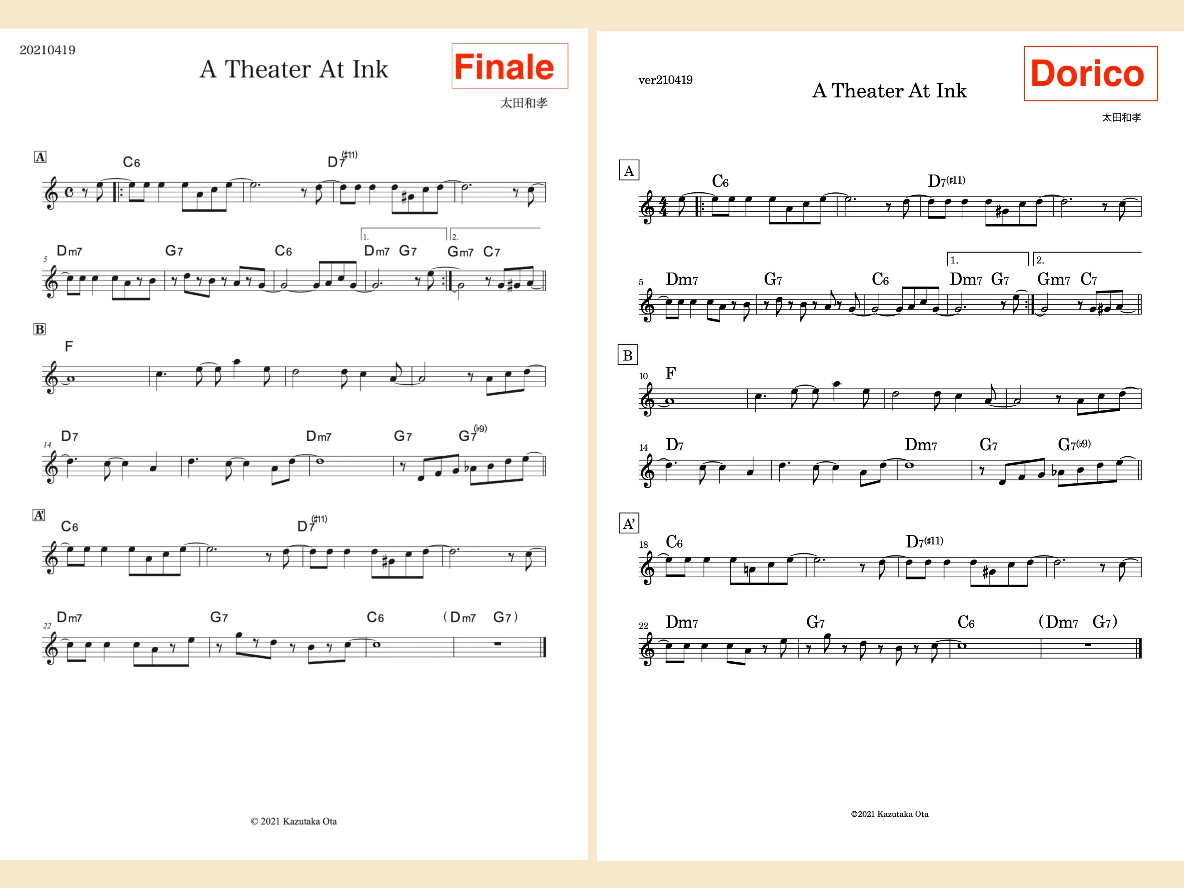 記譜ソフト乗り換え：Finale→Dorico｜太田和孝 / Deep Flute Lab