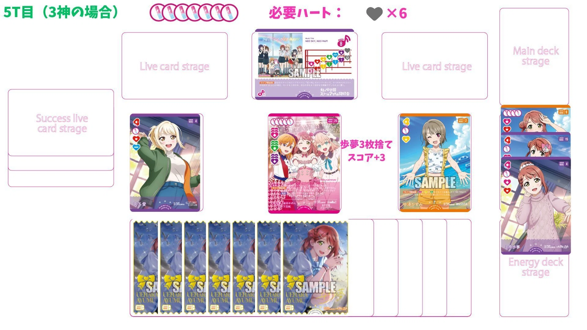 ラブカ】5000円で始める歩夢デッキ紹介！「デッキは安いうちに組め