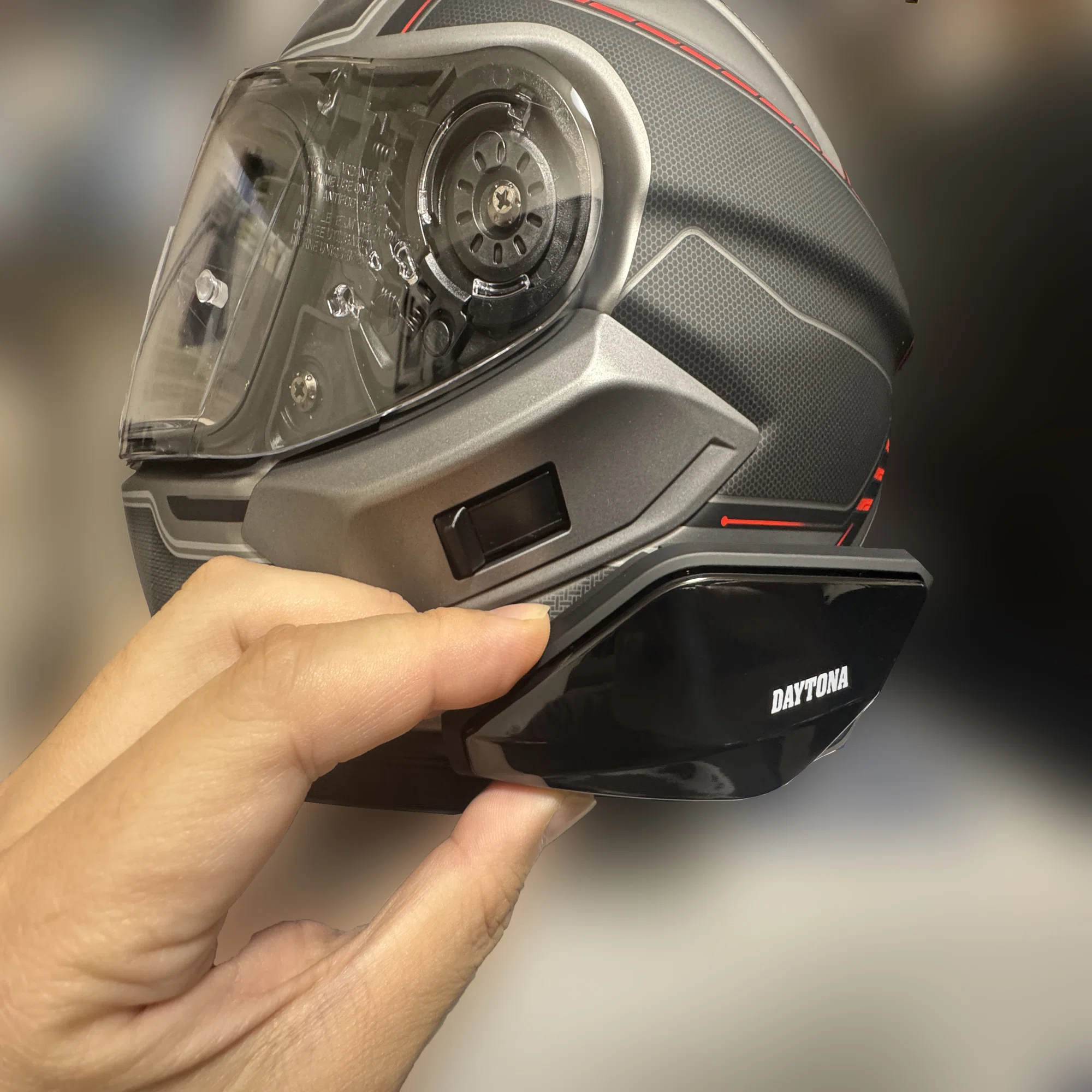 バイク用インカムをヘルメット専用品にしたくない！（SHOEI COMLINKへ 