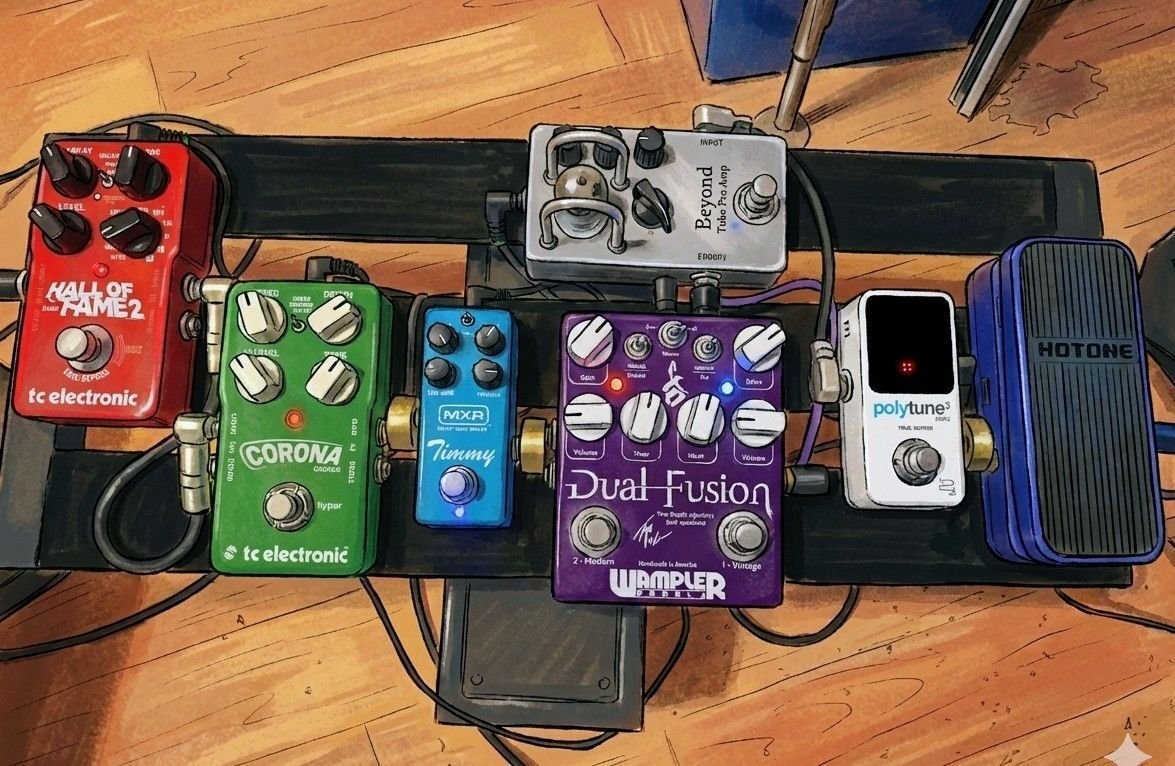 マイ・ペダルボード(2025版)についてちょっと語ってみたい｜Histone