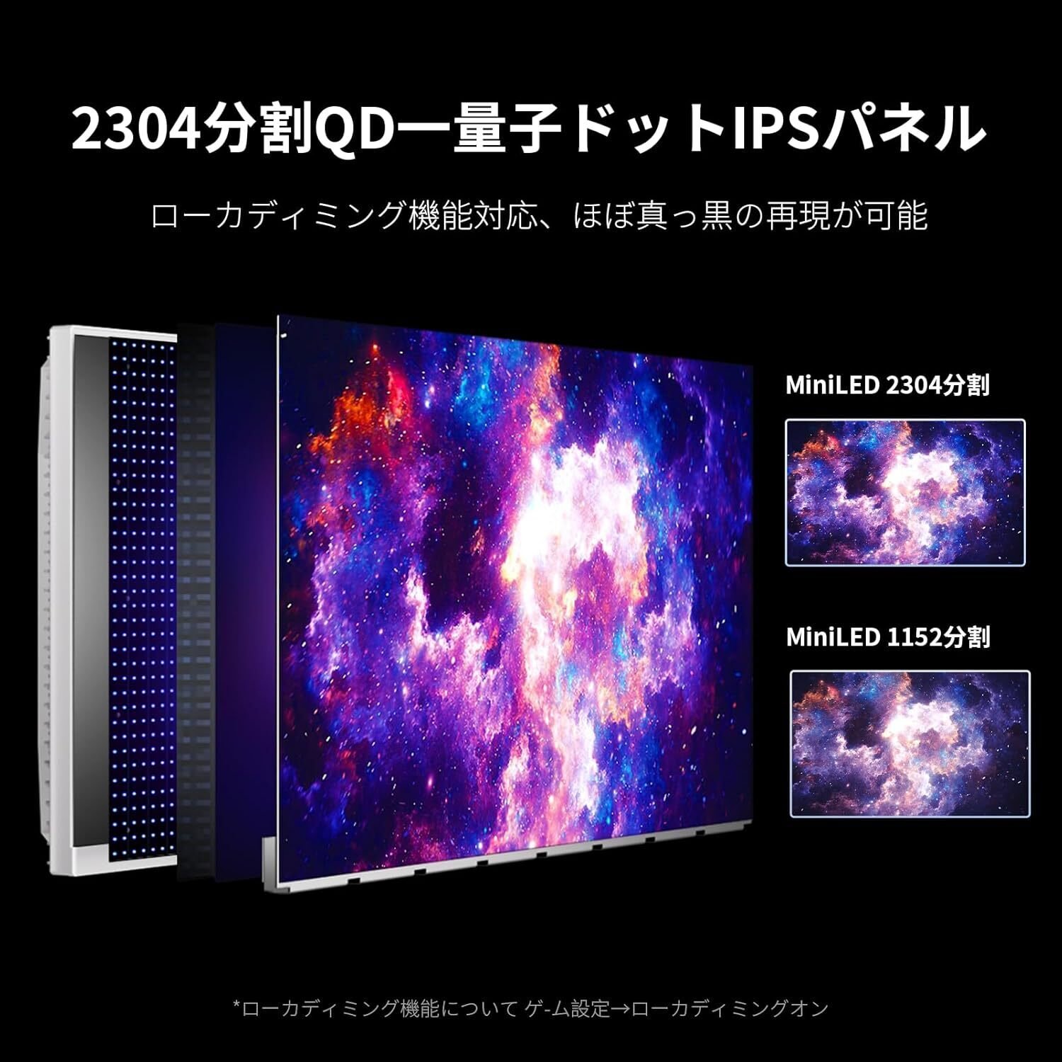 INNOCN 27M2V徹底レビュー：2304分割ミニLED・4K 160Hz・量子ドット