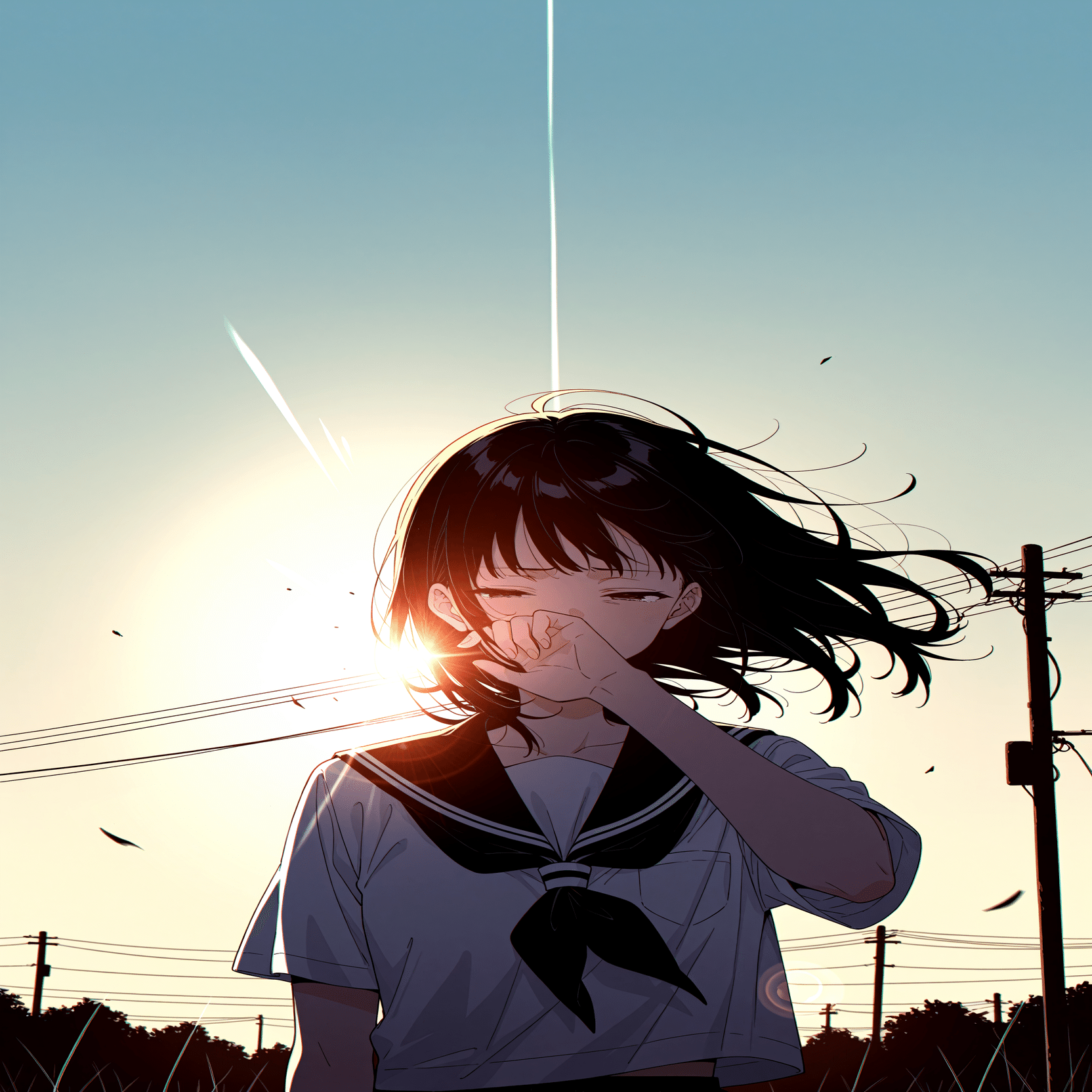 眩しすぎて、見えない」を描く。AIで再現する、記憶の中の8月と