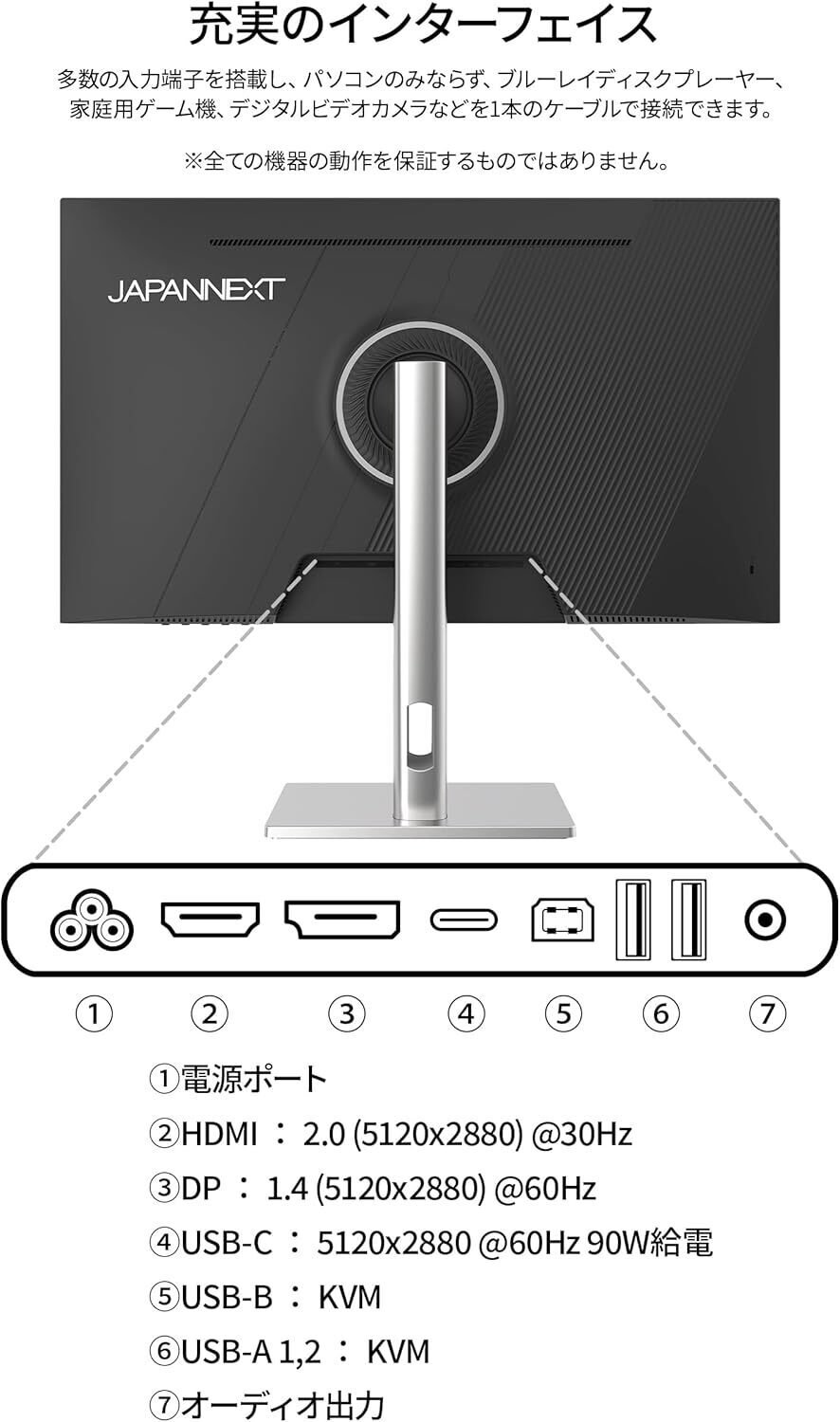 プロ仕様の極致】JAPANNEXT JN-IPS275K-HSPC9 5Kモニター:クリエイター