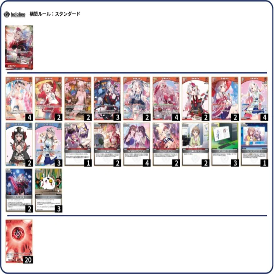 ホロカ]6弾に向けて：あなたのあやめはどんな百鬼あやめデッキ？｜紅月
