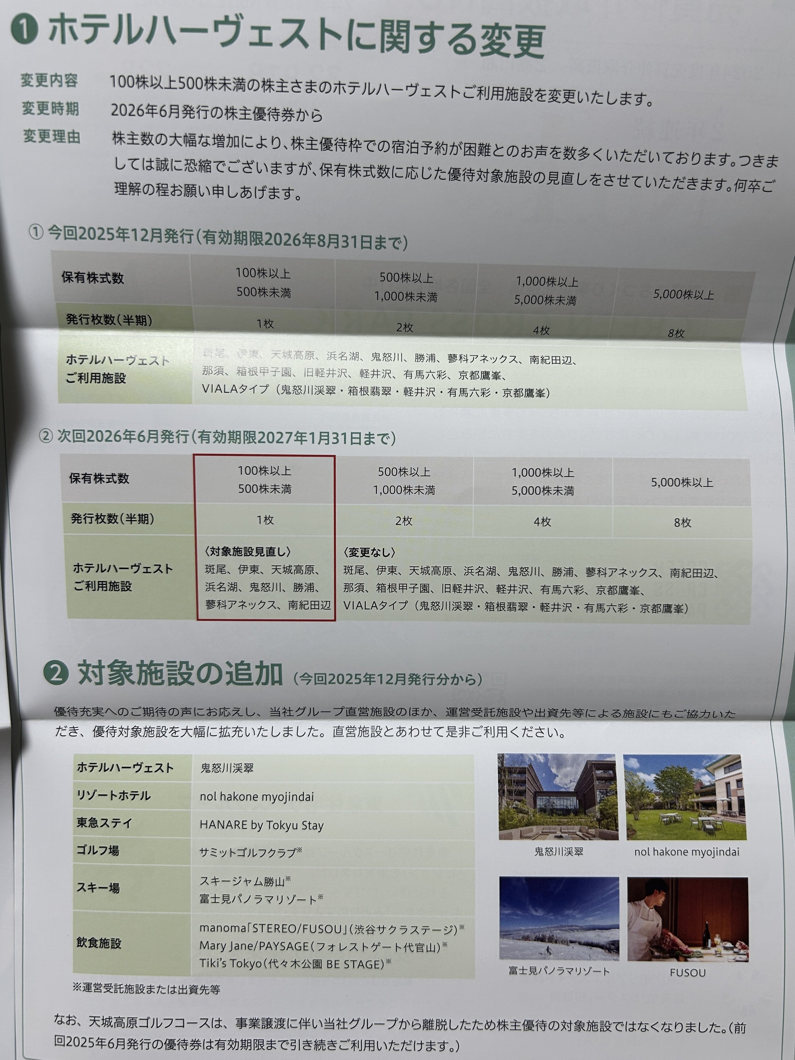 雑談枠)東急不HD株主優待制度の縮小の話とか｜櫟本くるみ