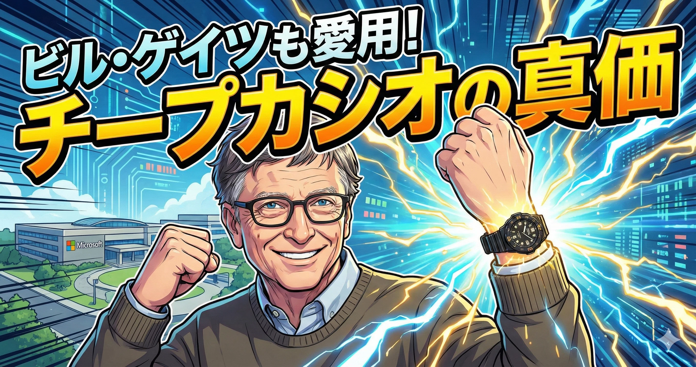 集中力を高める相棒！娘からの誕生日プレゼントはビル・ゲイツ愛用の 