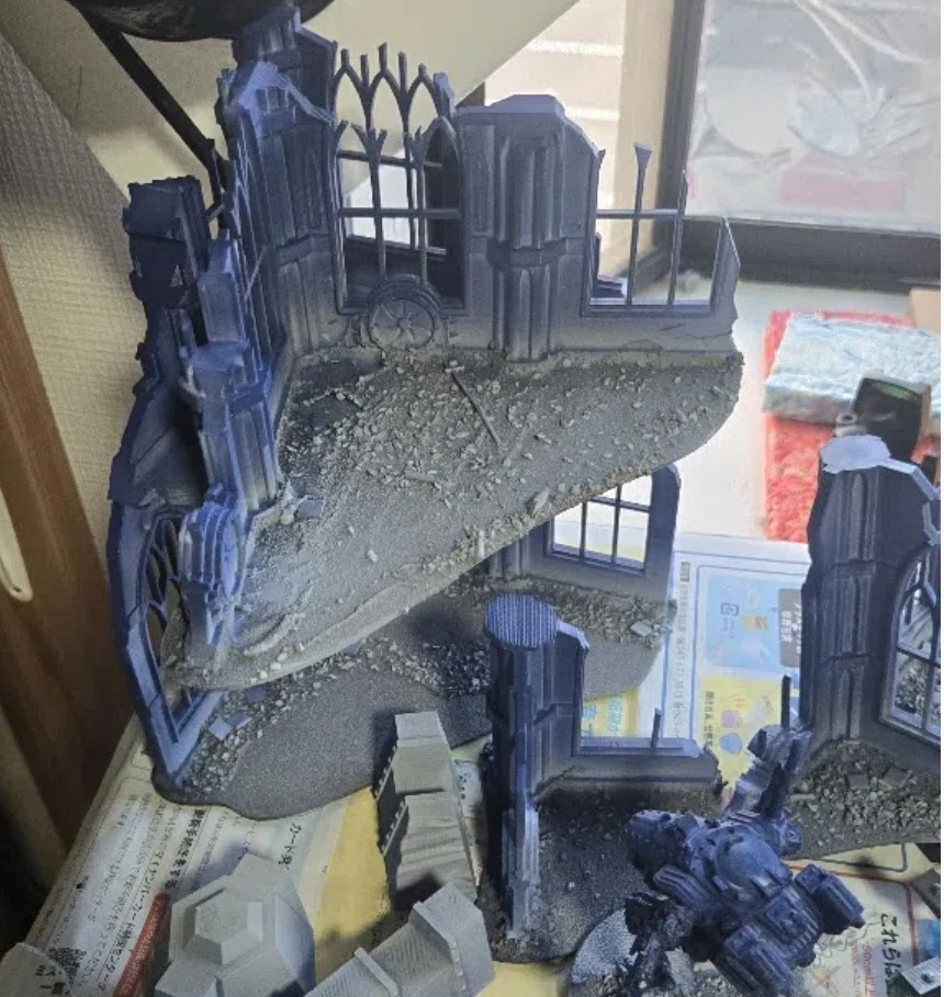 ウォーハンマー40kに復帰し、3Dプリンターでテレインを自作した話