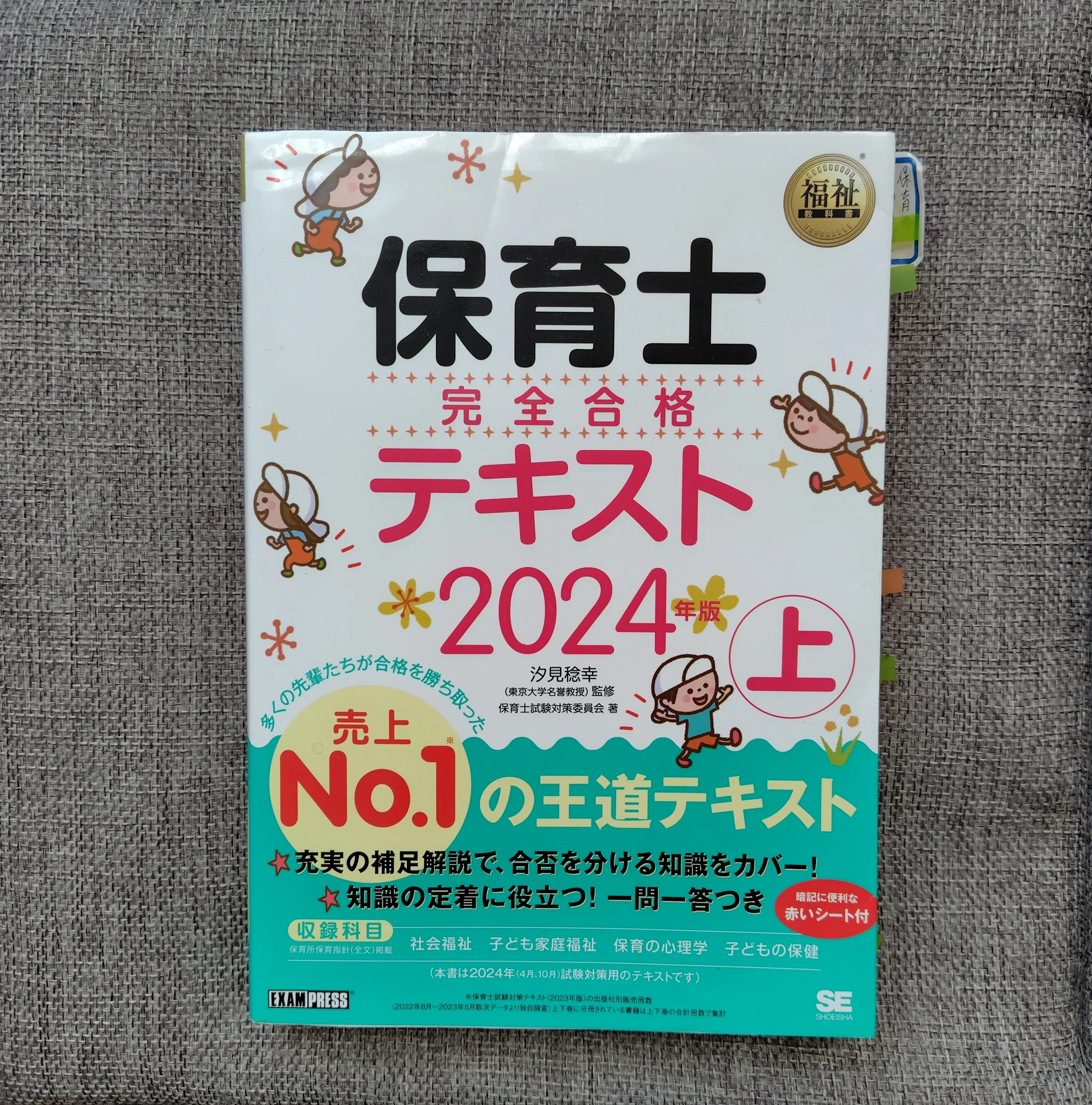 保育士筆記試験】独学で使用したおすすめテキストと勉強法【合格】｜ミドリ