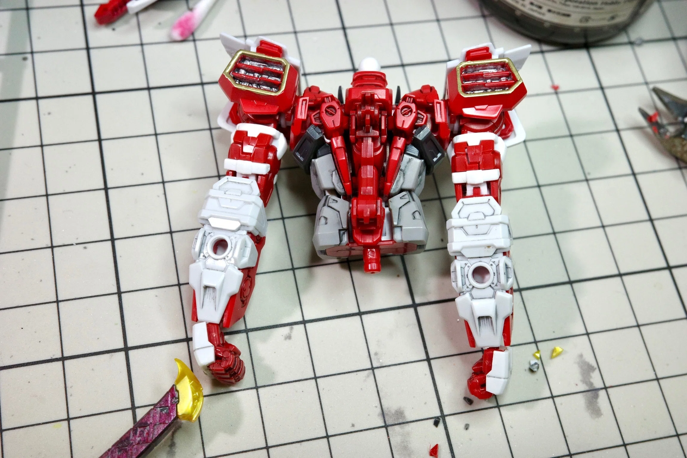 RG_1／144 MBF-P02 ガンダムアストレイレッドフレームもGRⅢで撮って