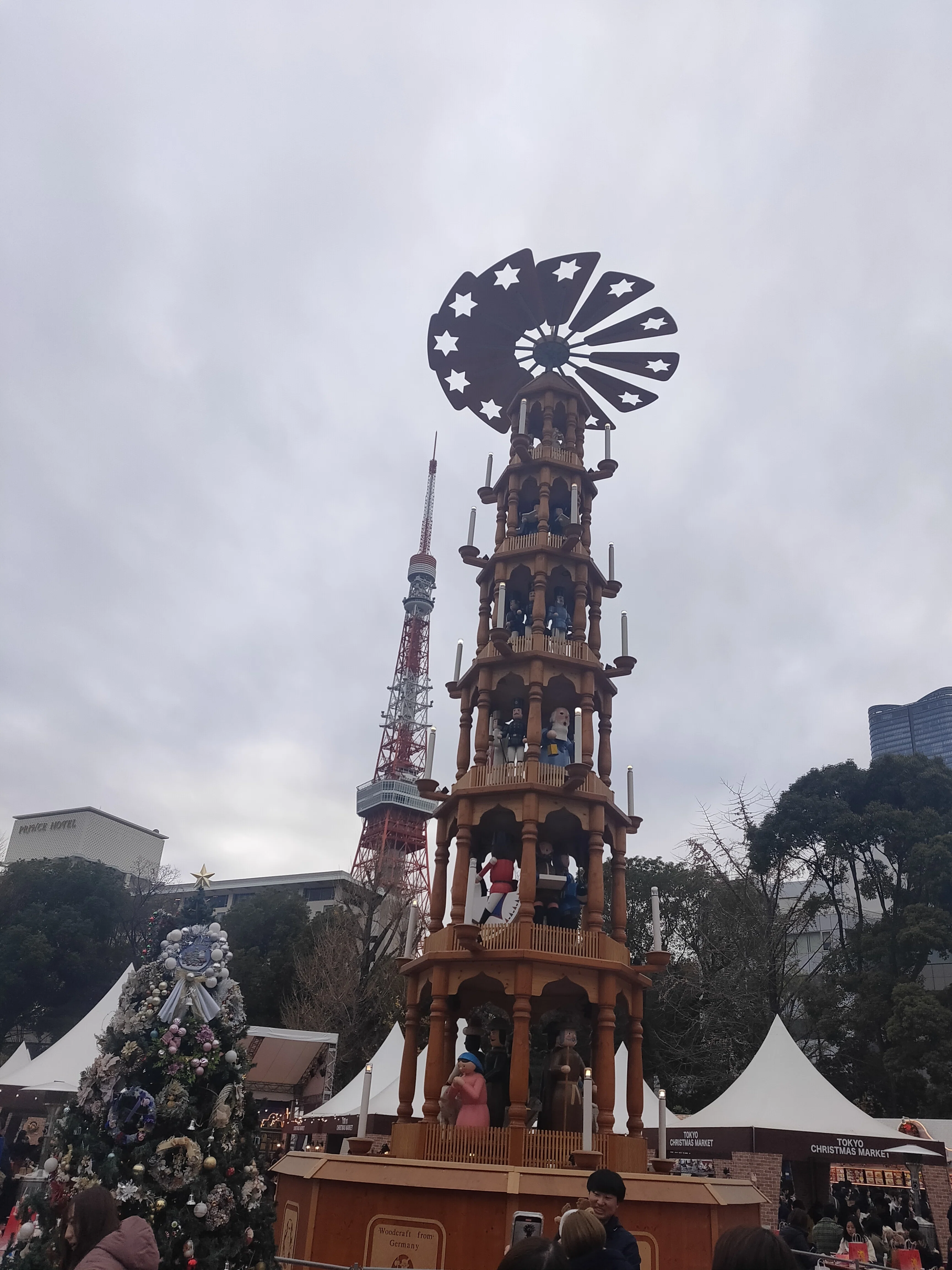 東京タワーとクリスマス🎄〜芝公園クリスマスマーケット体験記〜｜shiro