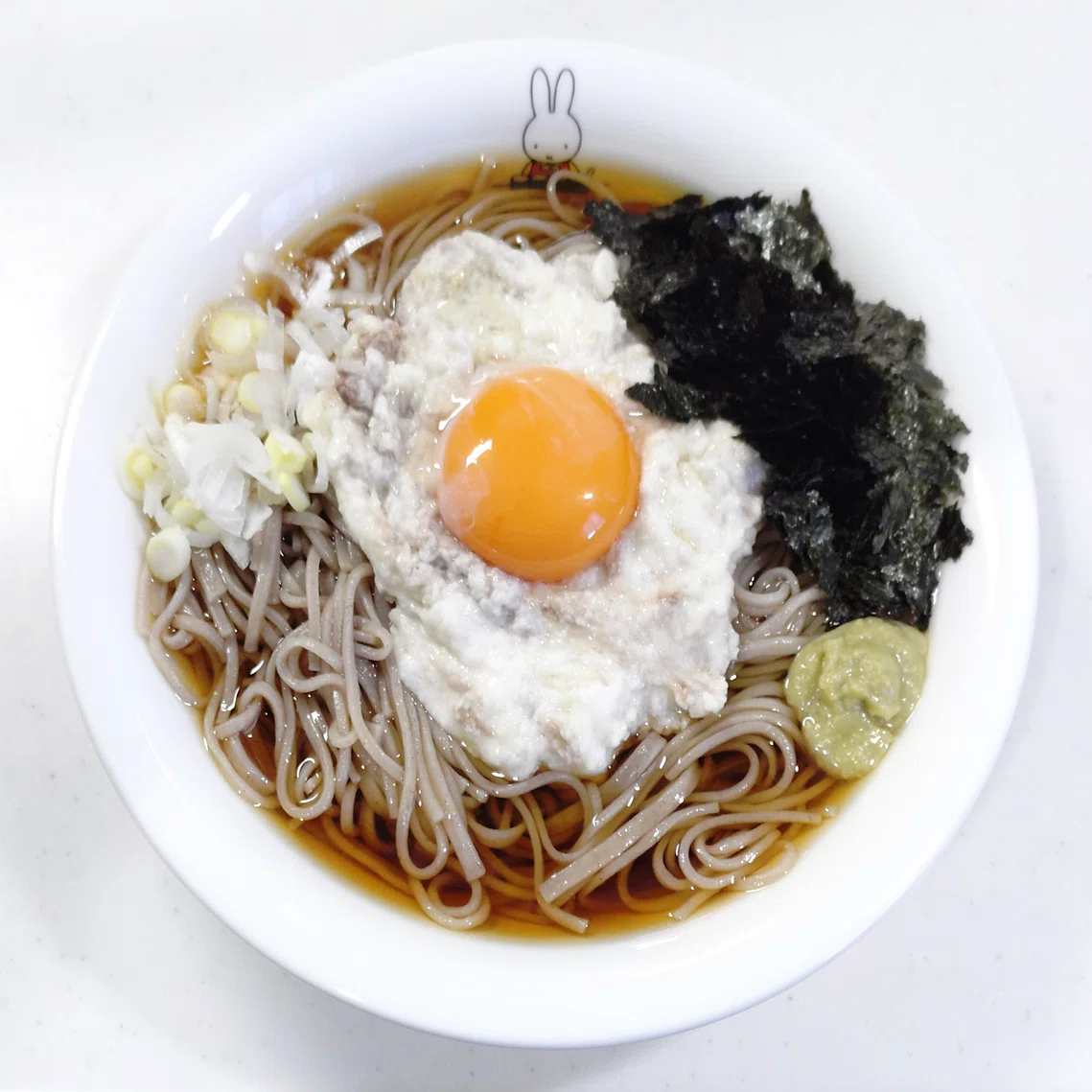 冷しぶっかけとろろそば【我が干しそば道 精進の149杯目】｜全日本干し