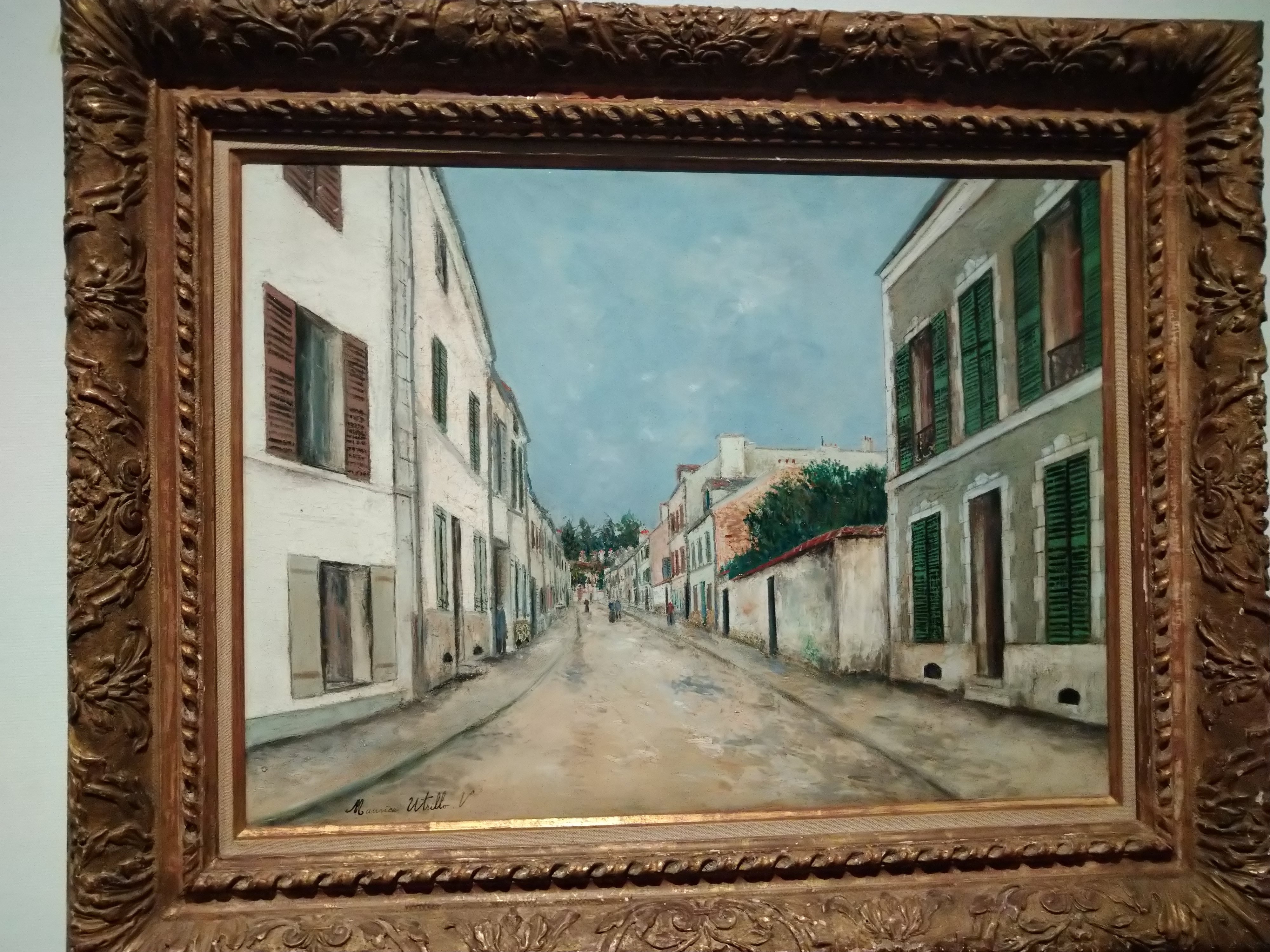 駆け込みで会いに行ったユトリロの街～箱のような街並みと、母を想う