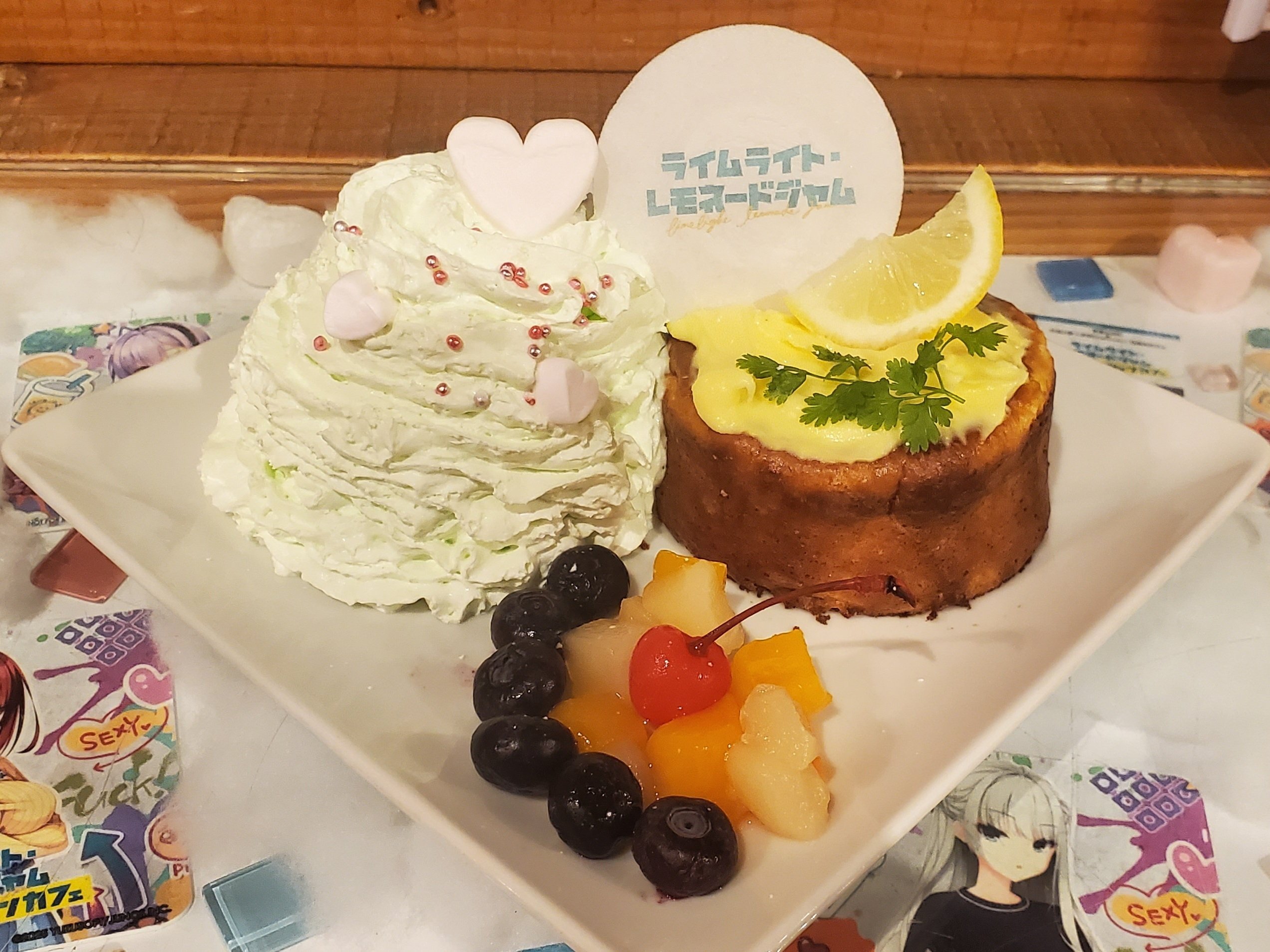 ララジャム】『ライムライト・レモネードジャム』コラボカフェへ行っ