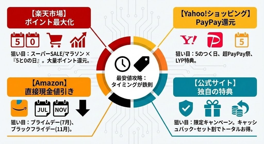 ヤーマン フォトプラスシャイニーネオの最安値は？安く買う方法と4社