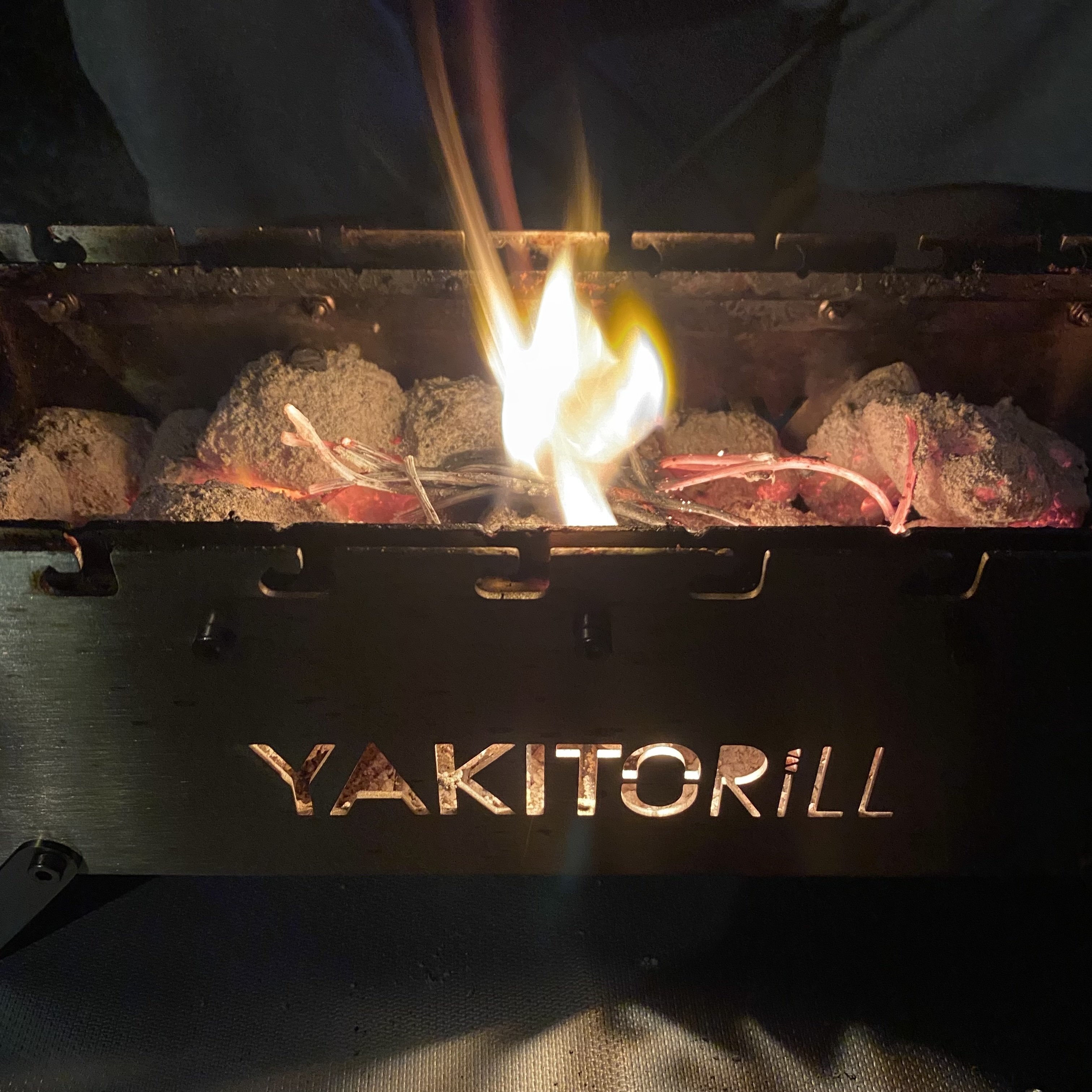 ☆1058☆ 冬の外食 ヤキトリルで炭火焼き｜からむし座 ◯